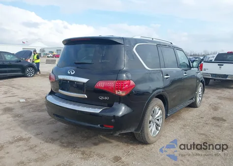 2017 Infiniti Qx80 from USA, damaged, VIN JN8AZ2NE0H9154942